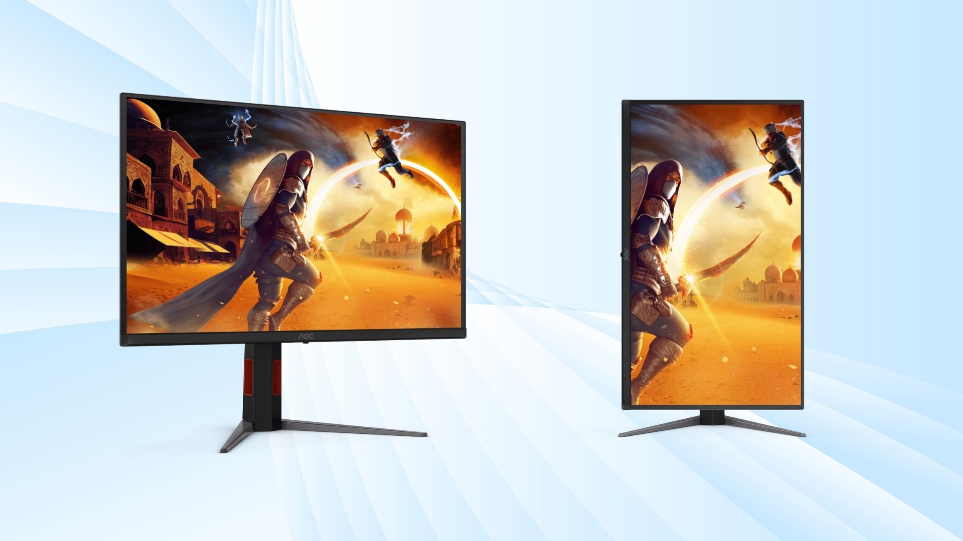 Màn hình AOC Q27G4ZD/71 | QD-OLED 27 inch, QHD, 280Hz - Thiết kế tinh gọn, tối ưu không gian