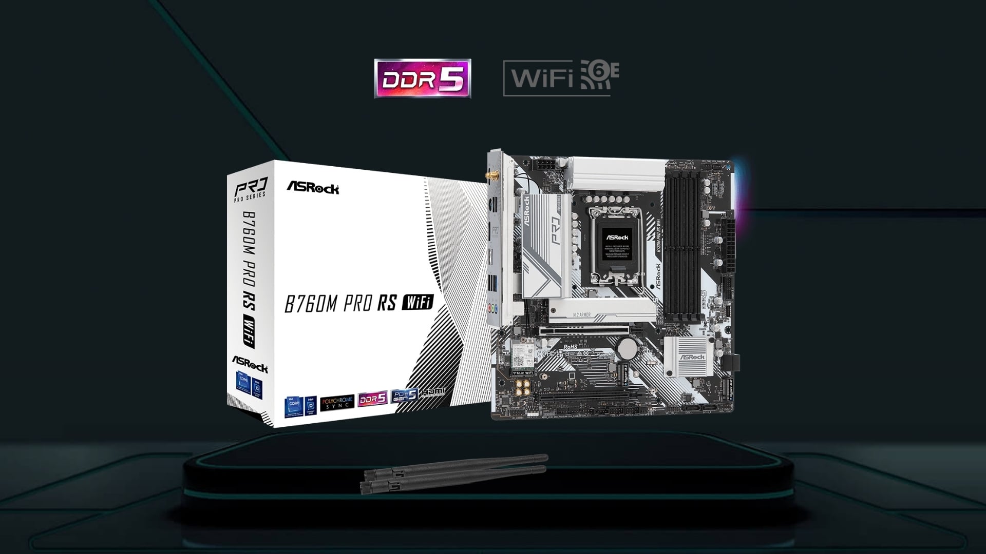 PC STAR Storm SSR | Bo mạch chủ B760M - Ổn định, tương thích tối ưu