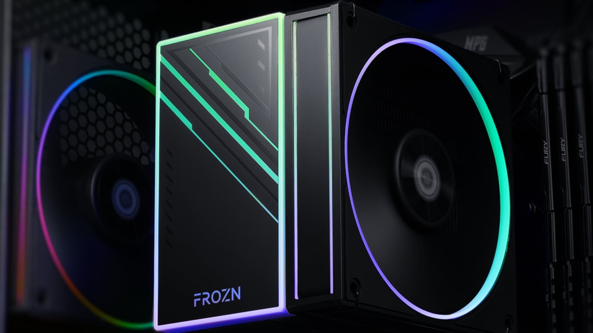 PC STAR Storm SSR | Tản nhiệt ID-Cooling FROZN A610 ARGB - Mát mẻ và tinh tế