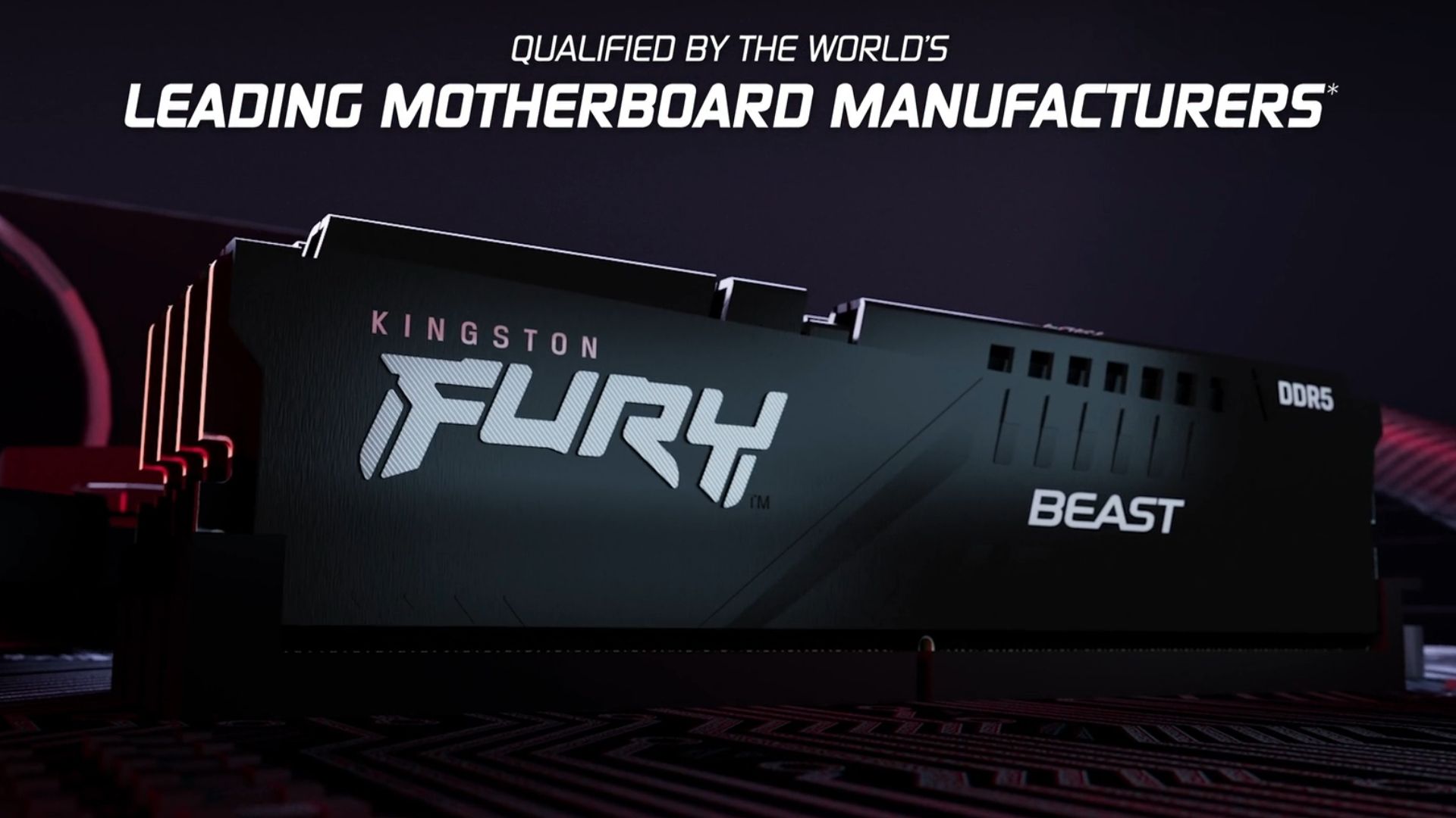 RAM Kingston Fury Beast DDR5 16GB 6000MHz EXPO (KF560C36BBE2-16) - Hỗ trợ AMD EXPO và Intel XMP 3.0