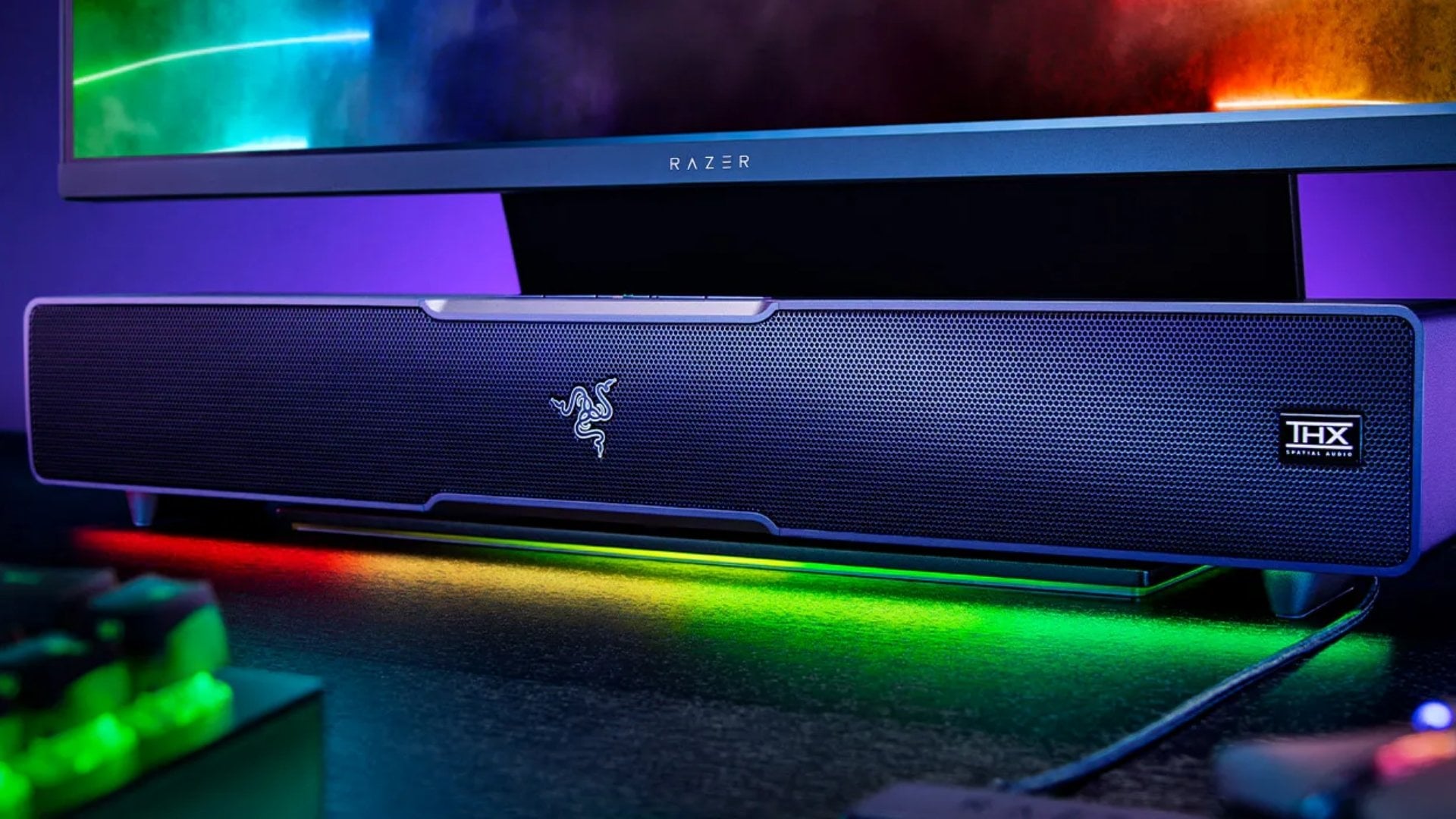 Loa Razer Leviathan V2 Bluetooth Gaming Speaker - Tái tạo âm thanh dải rộng với độ chi tiết cao