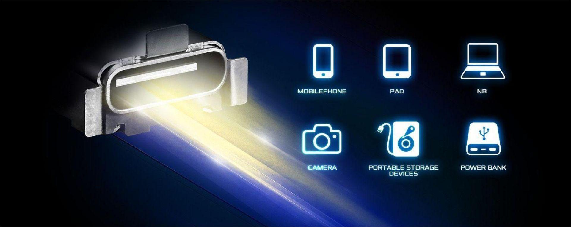 Trang bị cổng USB 3.2 Type-A & Type-C tốc độ cao