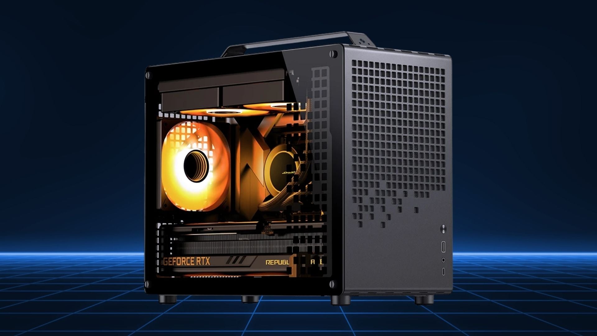 Thùng máy Jonsbo Z20 Micro-ATX Black - bền chắc và thẩm mỹ vượt trội