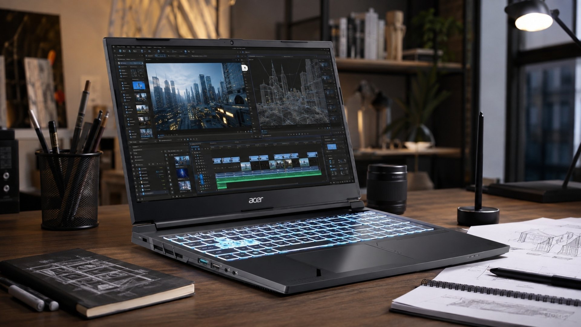 Laptop gaming RTX 5060 hướng đến người cần thêm dư địa cho dựng hình phức tạp, video độ phân giải cao