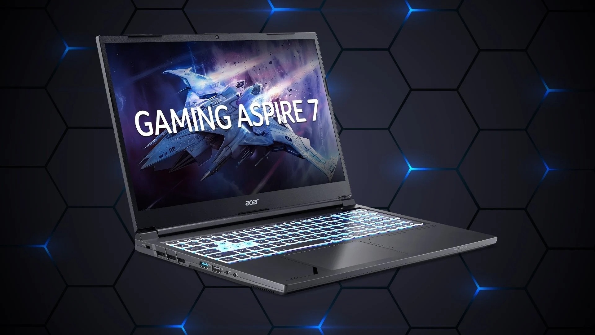 Acer Gaming Aspire 7 A715-59G-59RD phù hợp với sinh viên cần một thiết bị đa dụng cho học tập, làm việc và giải trí