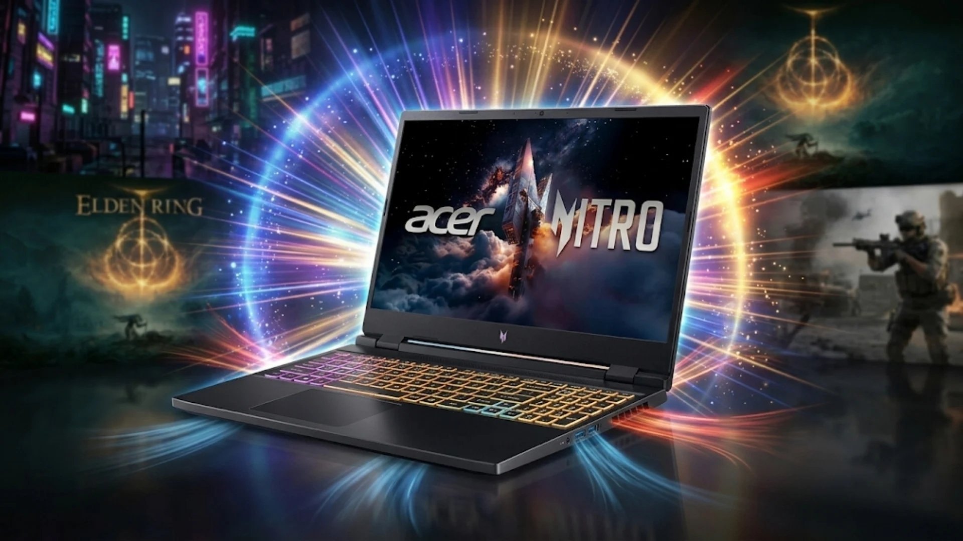 Laptop gaming Acer Nitro ProPanel ANV15 phù hợp với sinh viên cần hiệu năng cân bằng