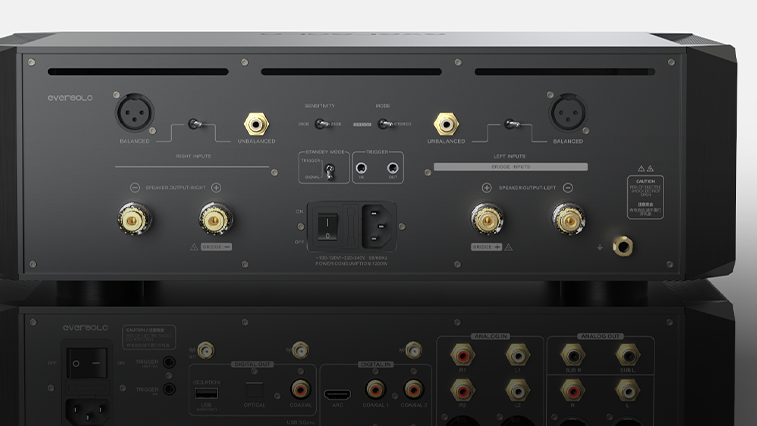 Kết nối RCA XLR AMP-F10