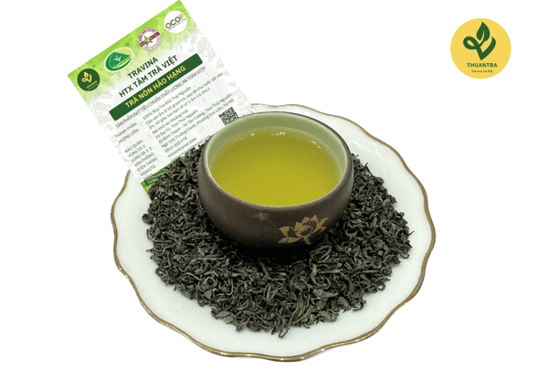 Cánh trà và màu nước của trà nõn hảo hạng
