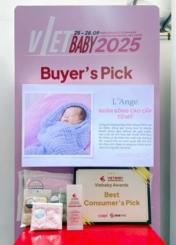L’ANGE ĐƯỢC VINH DANH BEST BUYER’S PICK TẠI VIETBABY HÀ NỘI 2025