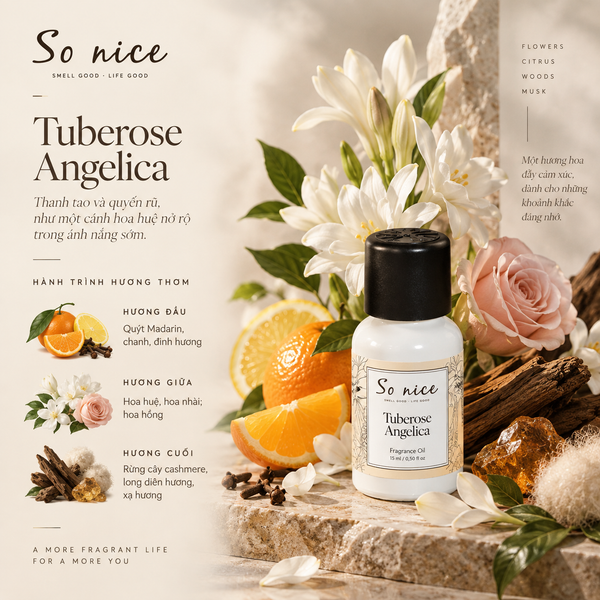 tinh dầu tuberose Angelica