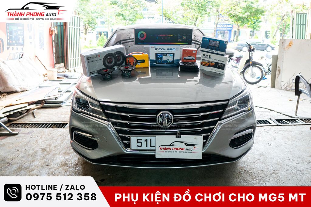 phụ kiện đồ chơi ô tô cho mg5 mt bình tân