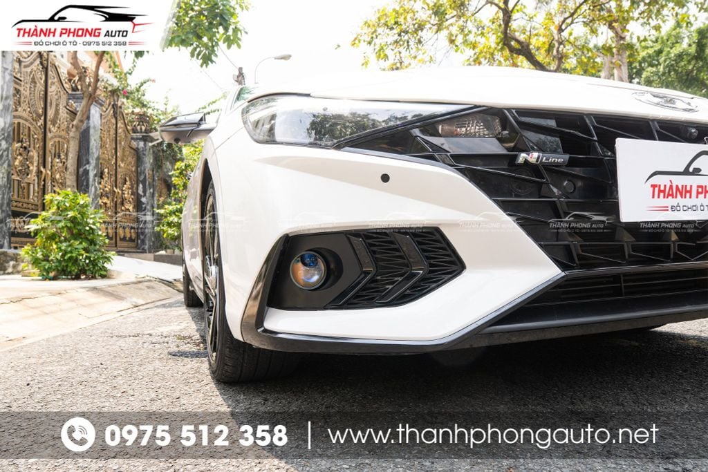 hyundai elantra nline độ bi gầm