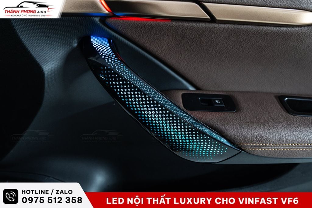 đèn led viền nội thất cho vf6