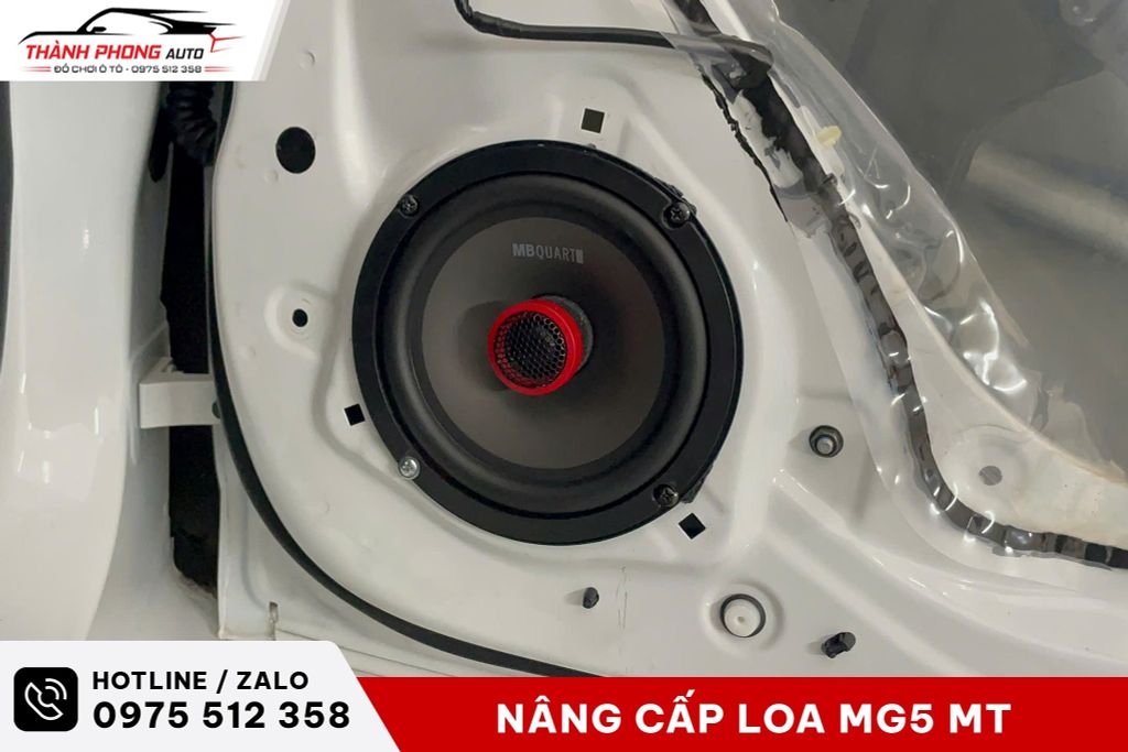 nâng cấp âm thanh cho MG5 MT