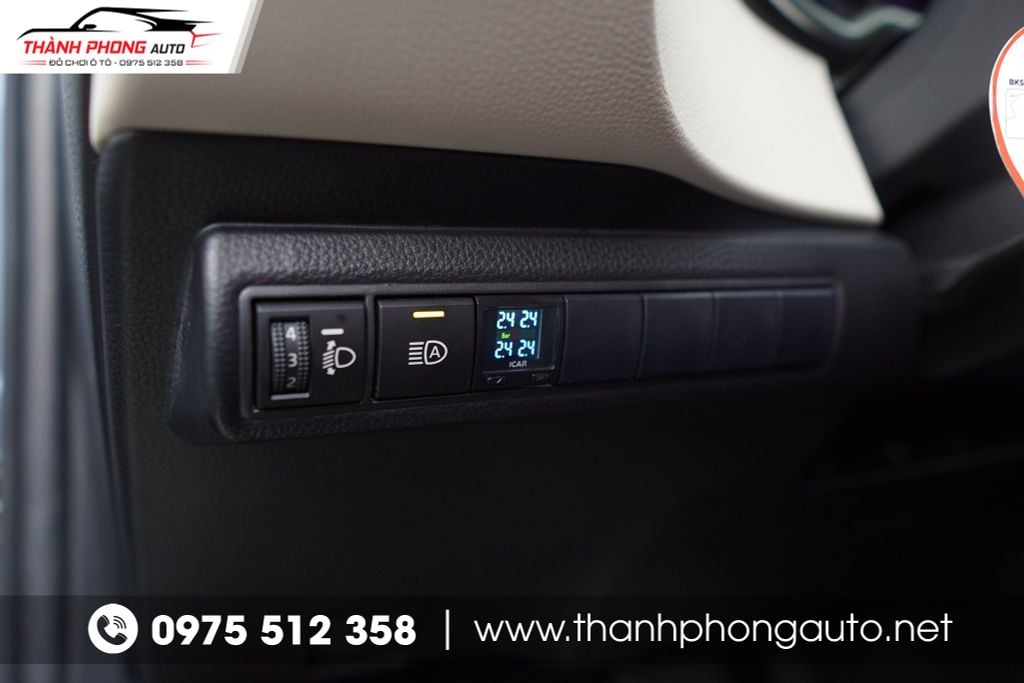 lắp cảm biến áp suất lốp cho toyota altis