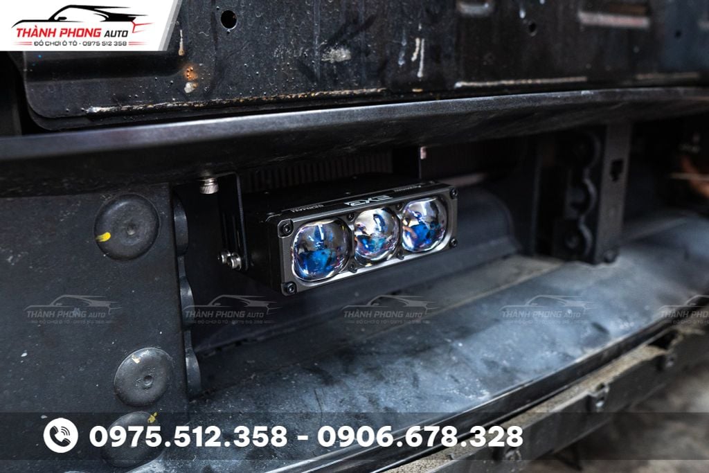 lắp đèn trợ sáng cho xe vf7