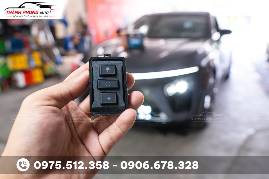 lắp đèn trợ sáng cho xe vf7