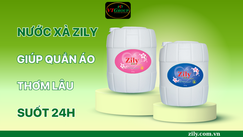 Nước Xả Zily giúp Quần Áo Thơm Lâu Suốt 24H