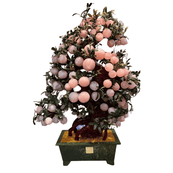 Cây Đào Thạch Anh Hồng 168 Quả