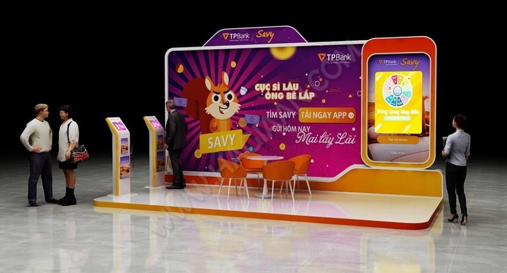 Đặc điểm của booth quảng cáo về thẩm mỹ và độ bền