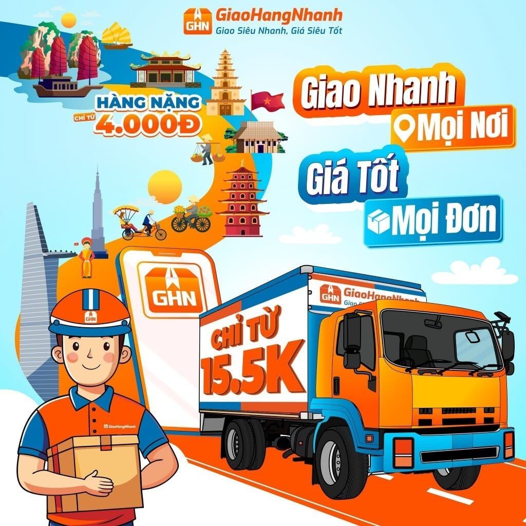 Giao Hàng Nhanh hỗ trợ vận chuyển cho shop online trên toàn quốc