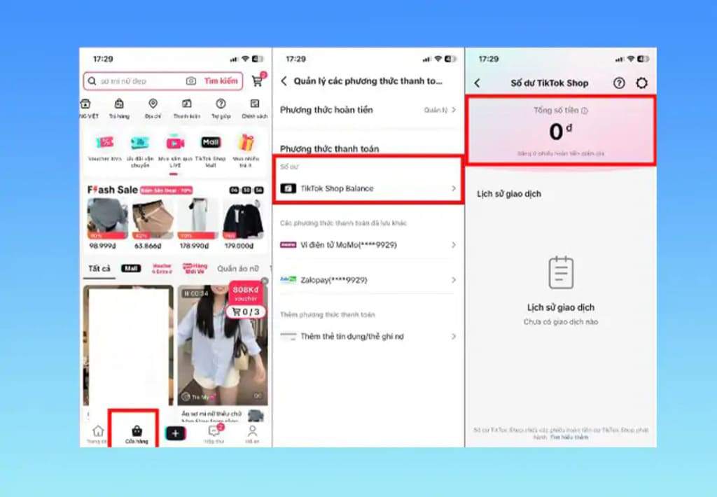 Cách check số dư TikTok Shop Balance như thế nào?