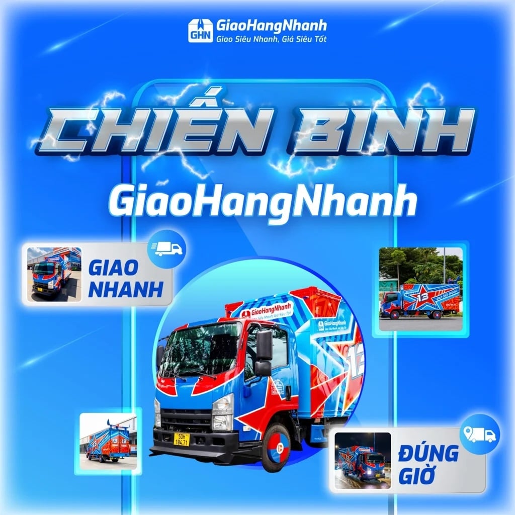 Có GHN Express, shop thảnh thơi lên đơn, an tâm hàng giao nhanh, đúng hẹn đến tay khách.