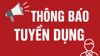 Thông báo tuyển dụng nhân viên kinh doanh