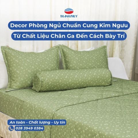 Hướng Dẫn Decor Phòng Ngủ Chuẩn Cung Kim Ngưu Từ Chất Liệu Chăn Ga Đến Cách Bày Trí