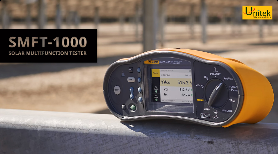 unitek phân phối Fluke SMFT-1000 cho Solar áp mái và Solar mái nhà