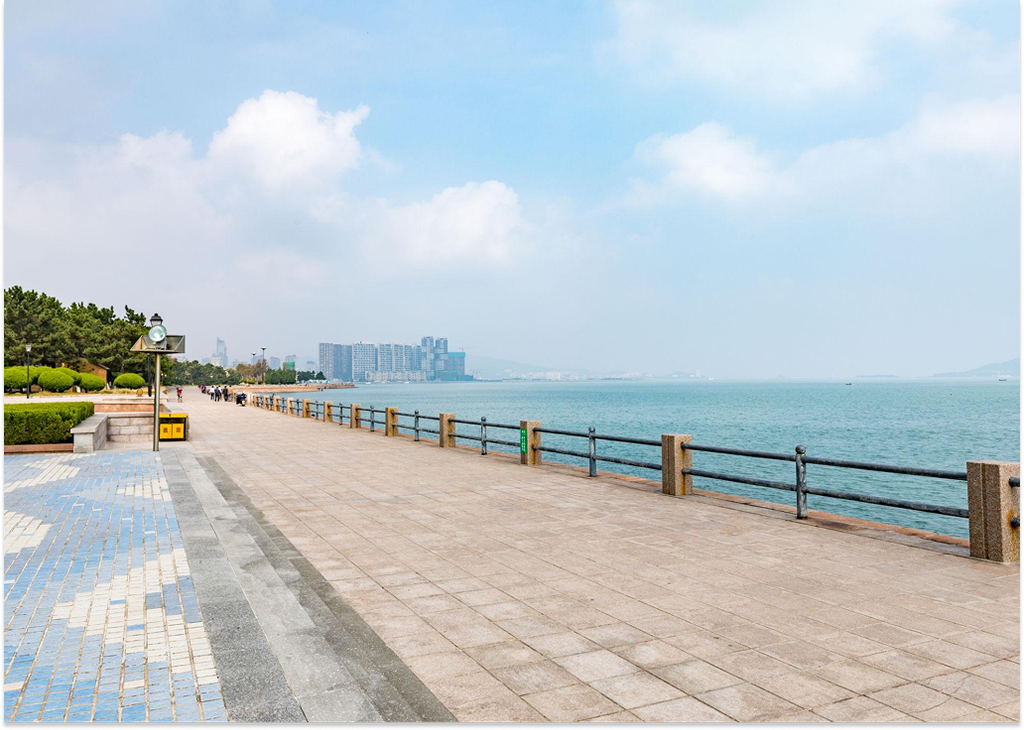 Cung đường ven biển tuyệt đẹp tại Uy Hải