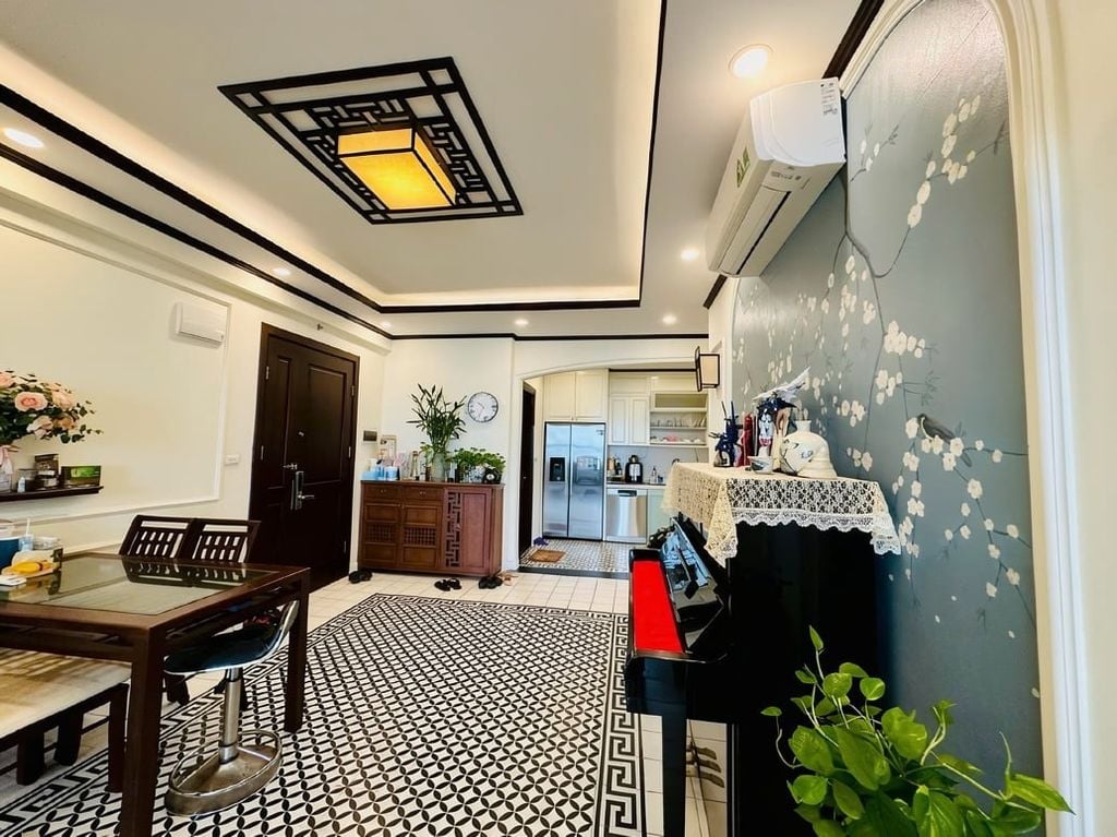 Hình ảnh tổng thể phòng khách bếp