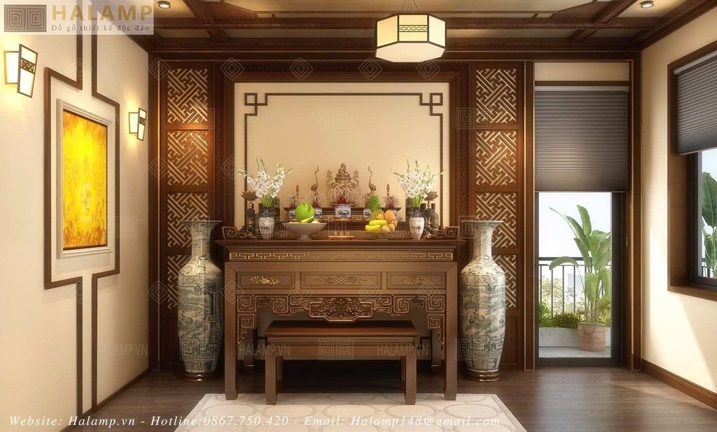 Tuyển Tập Mẫu Phòng Thờ Đẹp Hiện Đại Nhất 2026