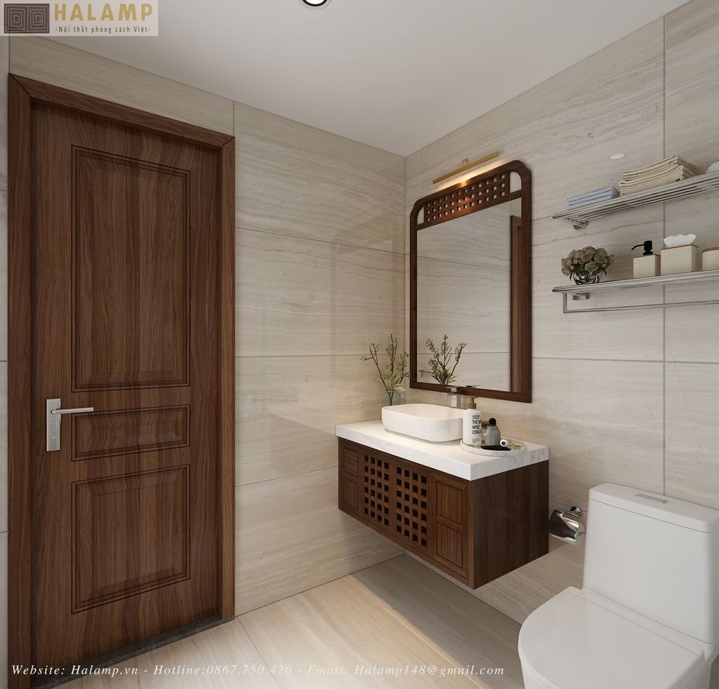 Thiết kế phòng vệ sinh khách sạn lưu trú