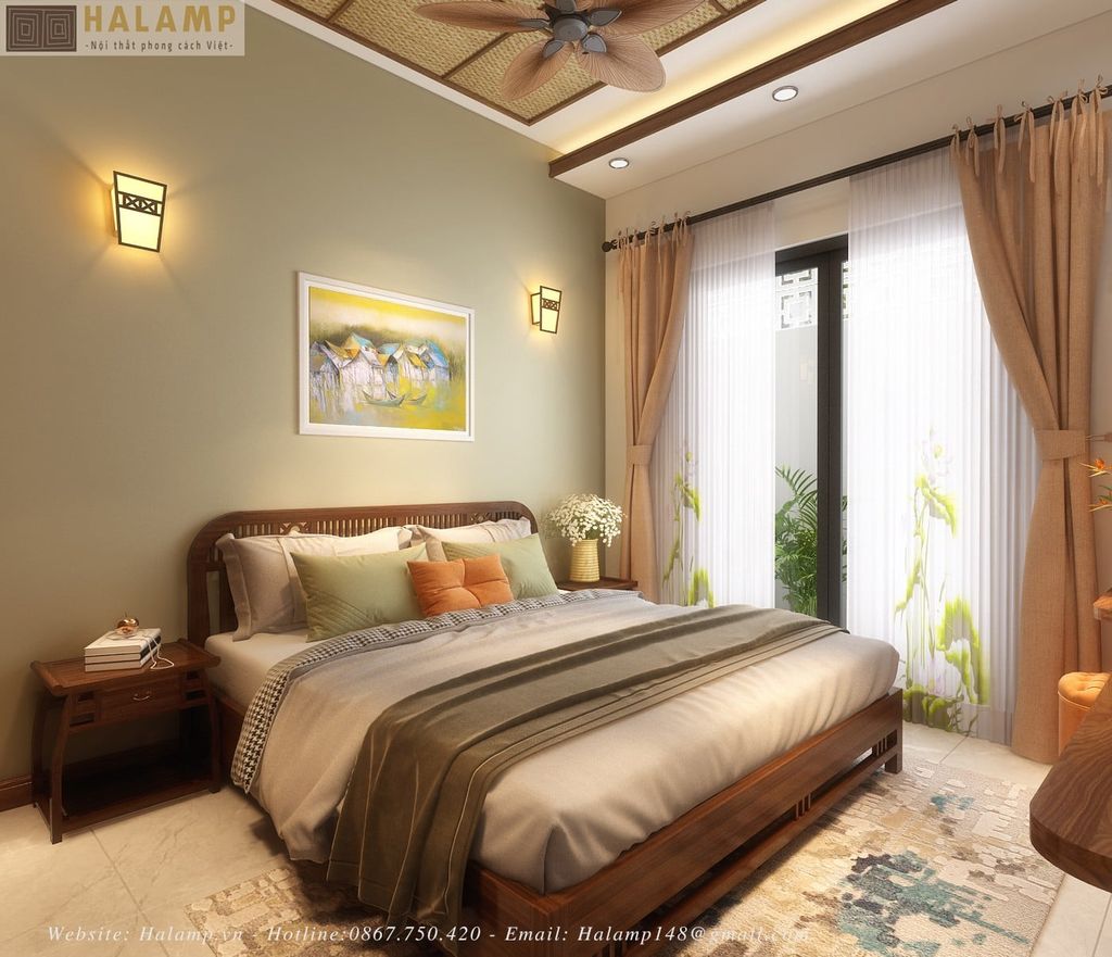 Thiết kế phòng ngủ khách sạn lưu trú tầng 1