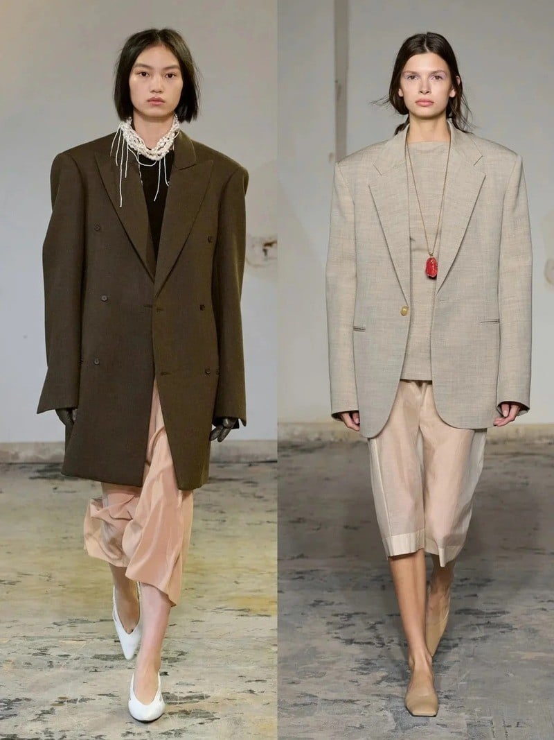 Áo Blazer Dáng Dài