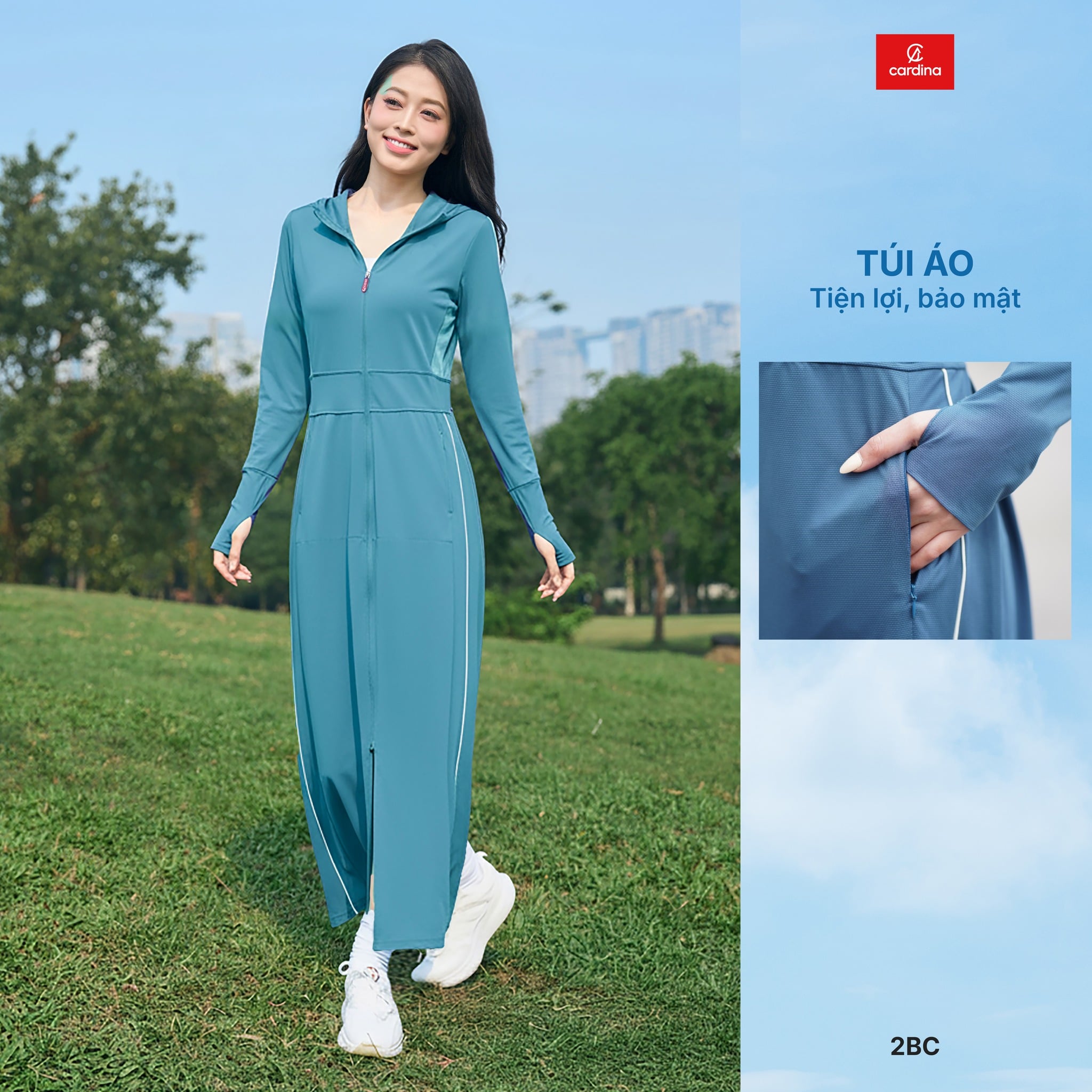 Áo chống nắng toàn thân