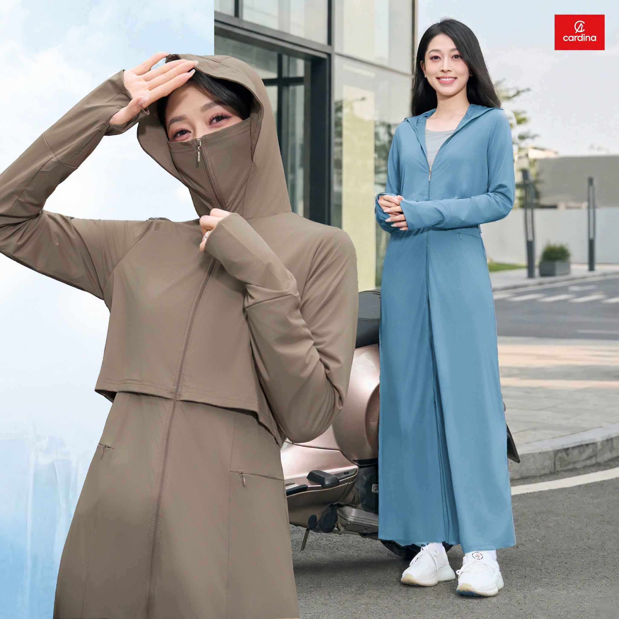 Áo chống nắng toàn thân