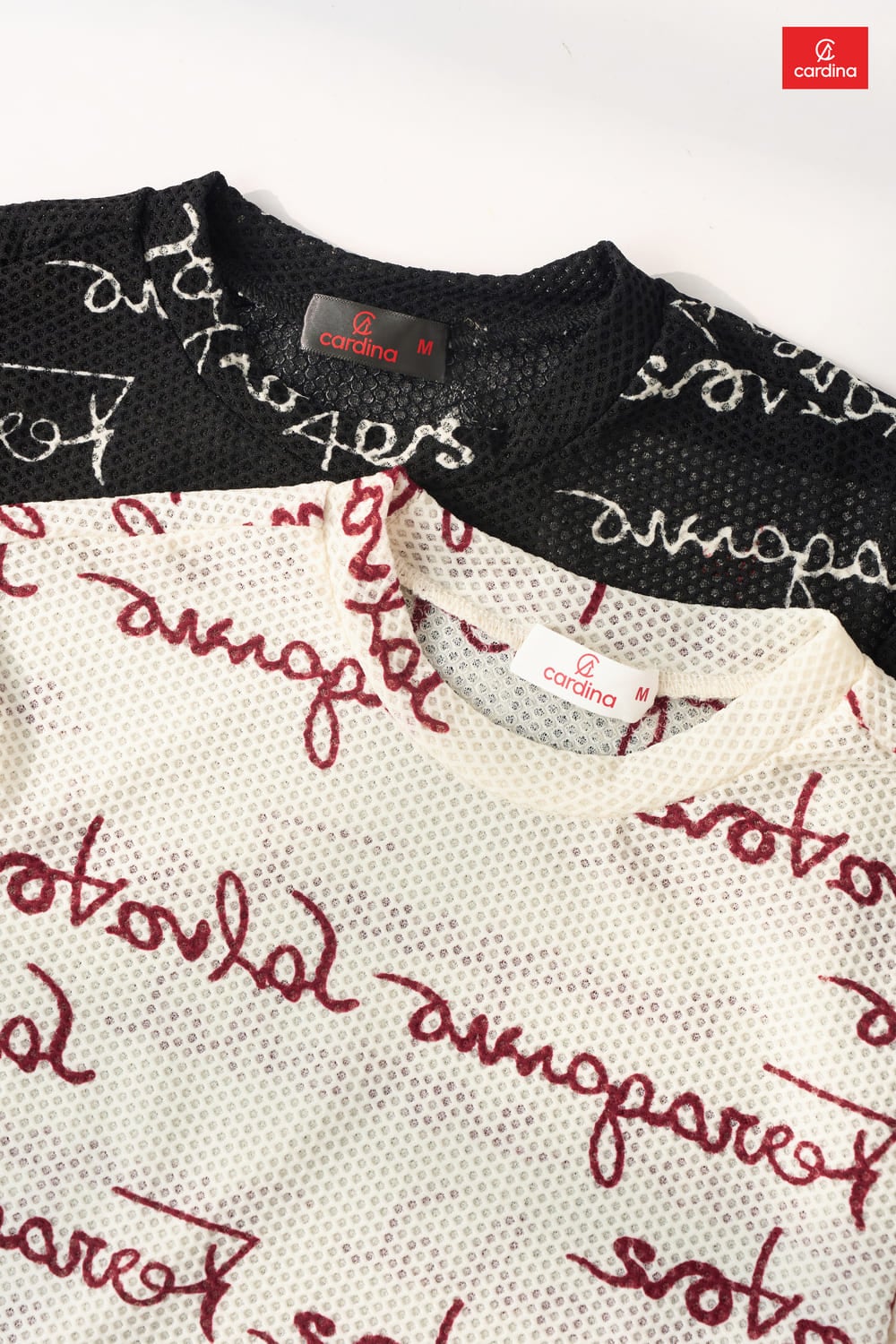 Áo giữ nhiệt nữ Cardina vải thun tổ ong dài tay dáng croptop ôm