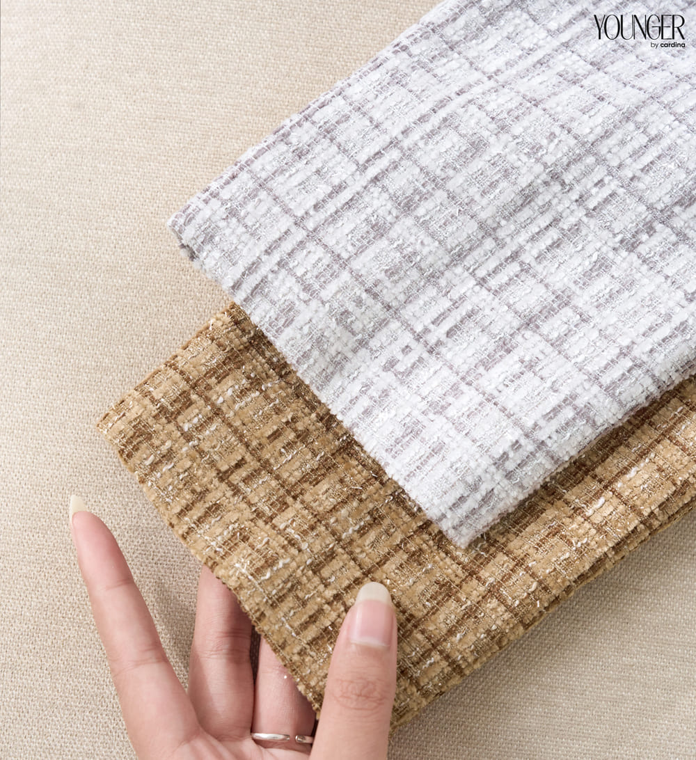 Áo khoác nữ Cardina dòng Thanh Lịch vải Dạ Tweed dáng Ngắn cổ tròn có nắp túi