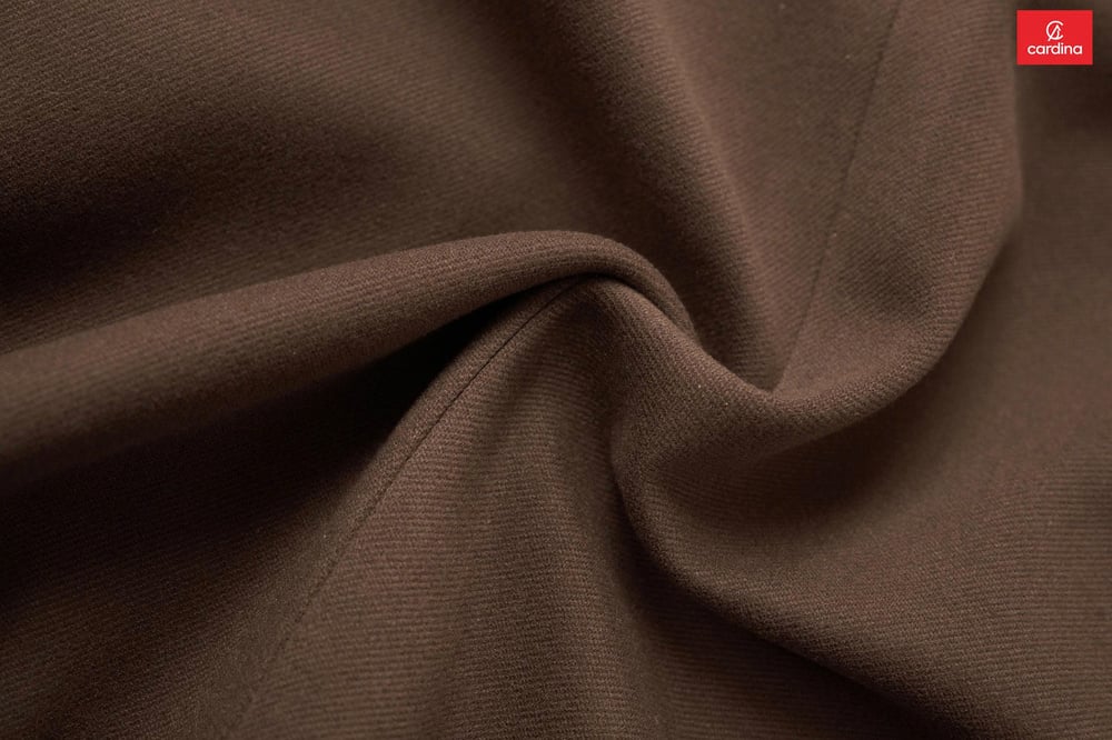 Áo khoác nữ Cardina dòng Thu Đông vải Dạ ép phối Ren dáng Croptop cổ tròn