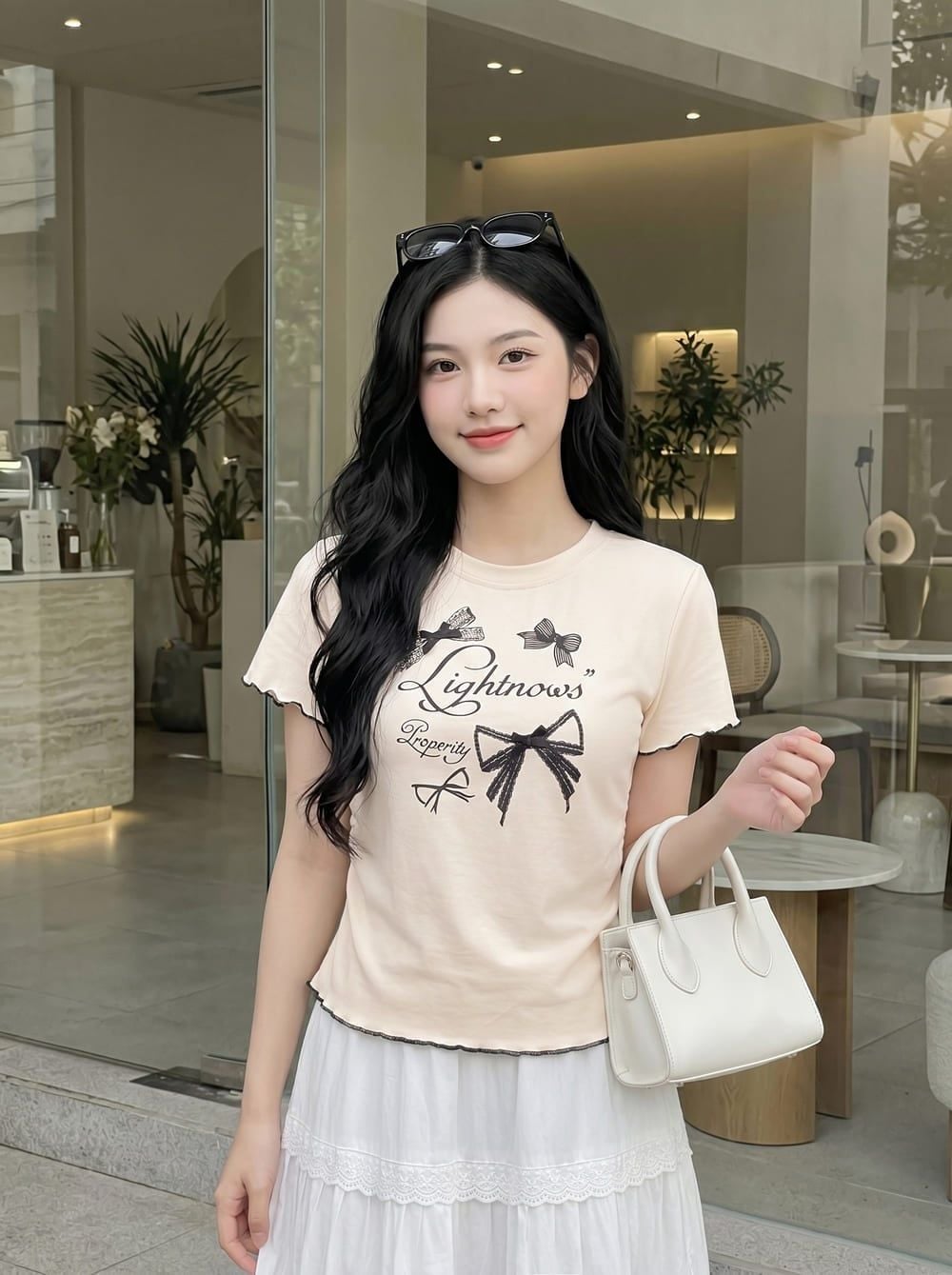 Áo phông nữ cotton