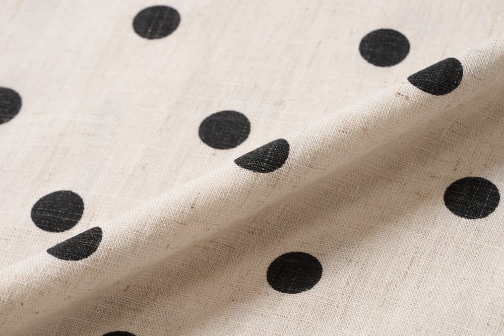 Áo sơ mi linen dài tay cổ viền tròn