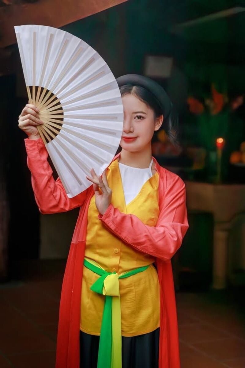Áo tứ thân - Biểu tượng của người phụ nữ Kinh Bắc xưa