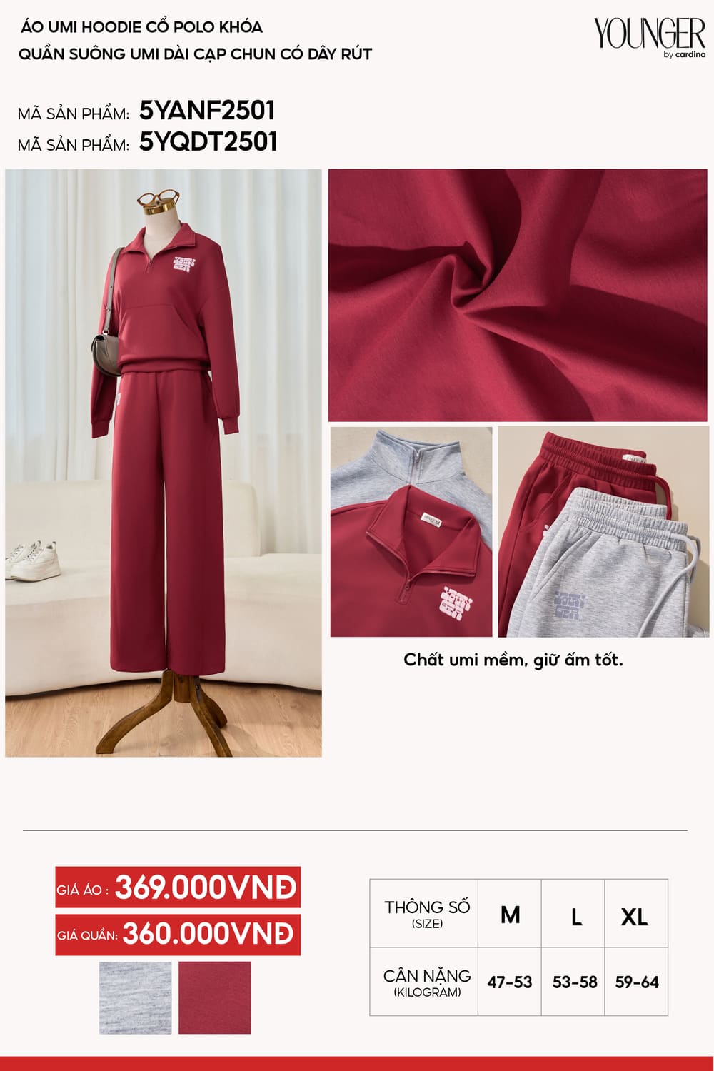 Bộ đồ Umi Younger