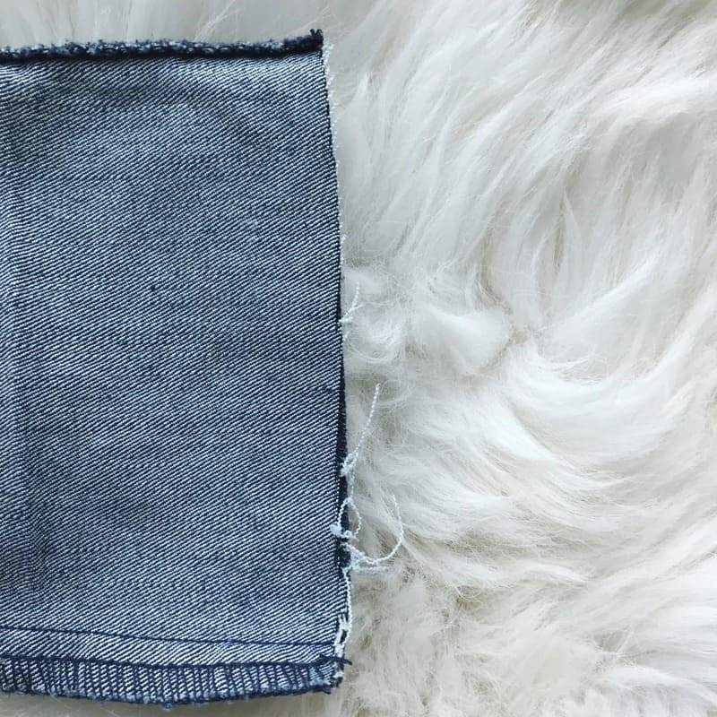 Cách cắt ống quần jean tua rua
