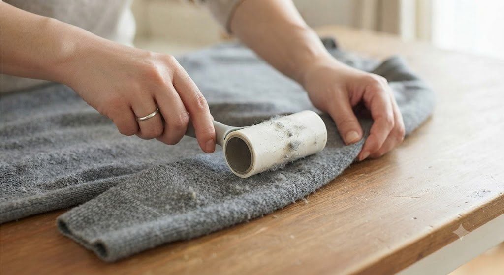 cách chữa áo bị xù lông