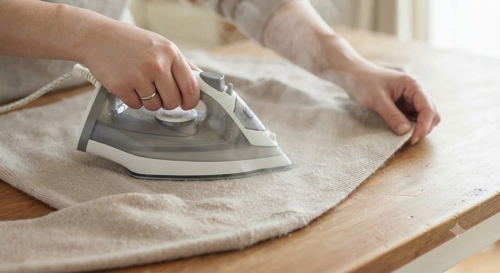 cách chữa áo bị xù lông