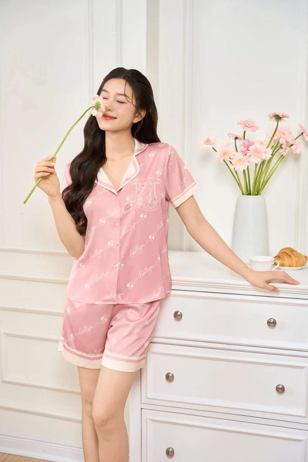 cách may áo pijama nữ