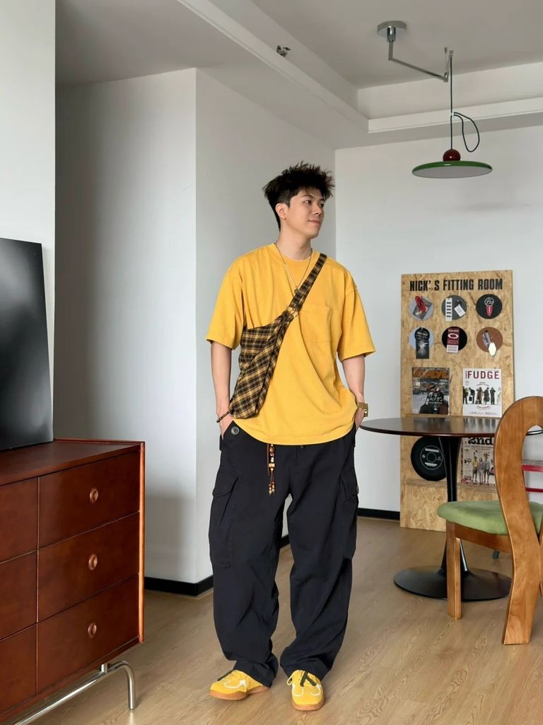 Phối màu quần áo nam